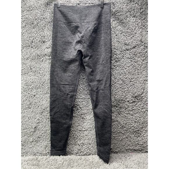 Womens Butt Scrunch High Waist Slim Fit Leggings Yoga Pants Size L Gray - Picture 6 of 11